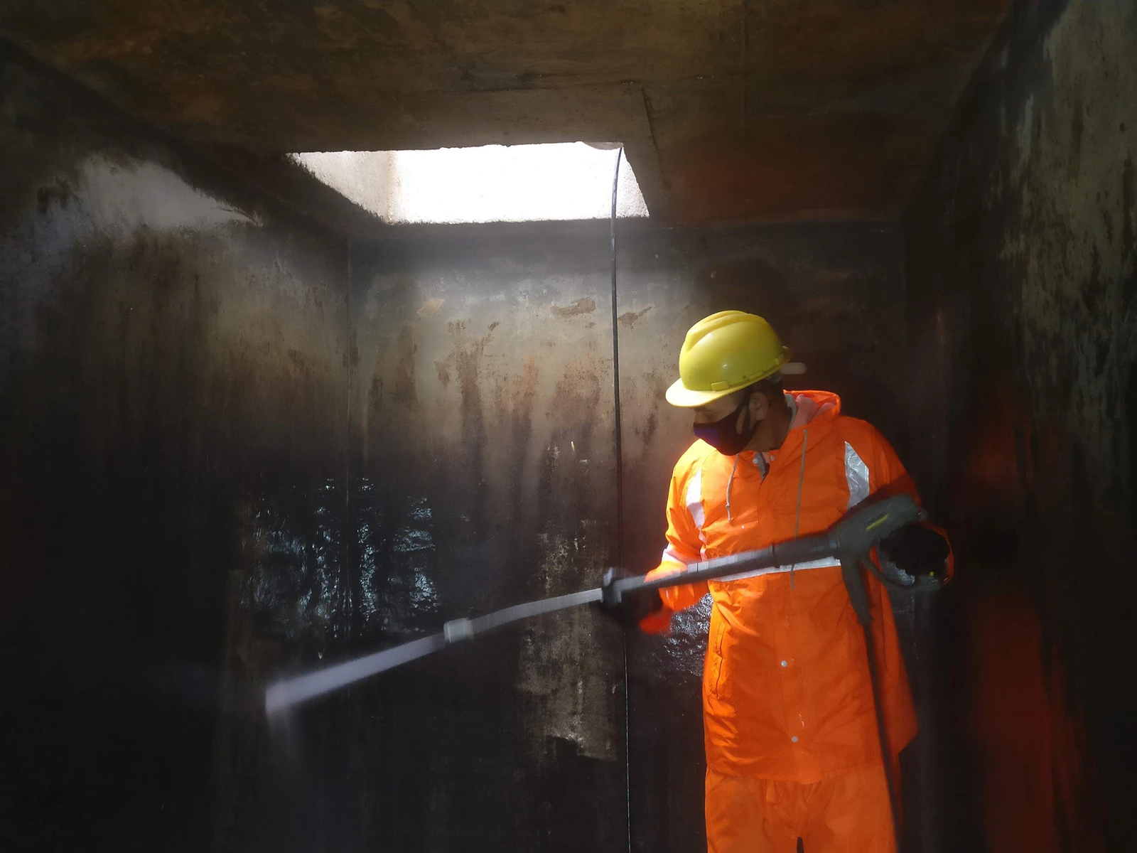 Reserve Tank Cleaning